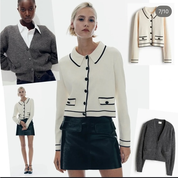 Designer Inspired Cardigan - Size S - Picture 5 of 7